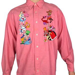 Disney Embroidered Alice in Wonderland Shirt
